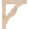Ekena Millwork Funston Block Smooth Bracket, Douglas Fir, 3 1/2"W x 24"D x 28"H BKT04X24X28FST05SDF - alternate 4